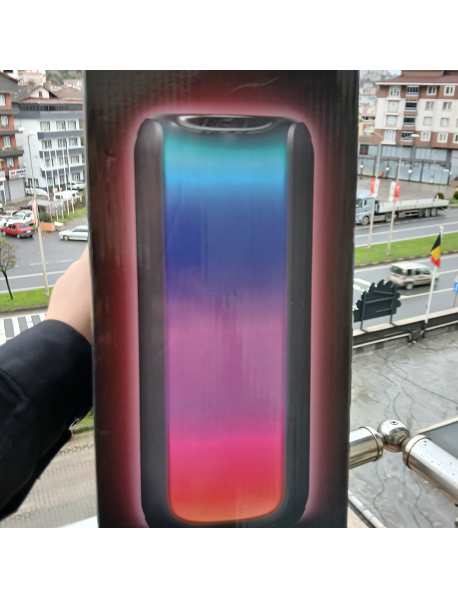 Speaker Kablosuz RGB Bluetooth Kule Hoparlör / USB & TF