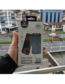 Obenim 10,000 mAh Powerbank Kendi Kabloları ile Hızlı Şarj